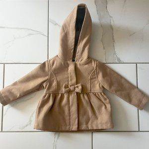 Brown Fall Toddler Coat Girls 18 Months - 24 Months Coat